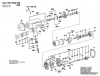 Bosch 0 607 689 503 ---- Universal Impact Wrench Spare Parts